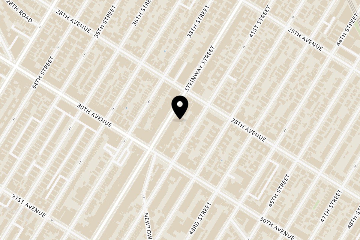 Map showing the location of PYO Chai Long Island City on 28-23 Steinway St in Long Island City